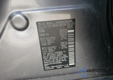 2016 Nissan Rogue S from USA, damaged, VIN KNMAT2MV5GP595880